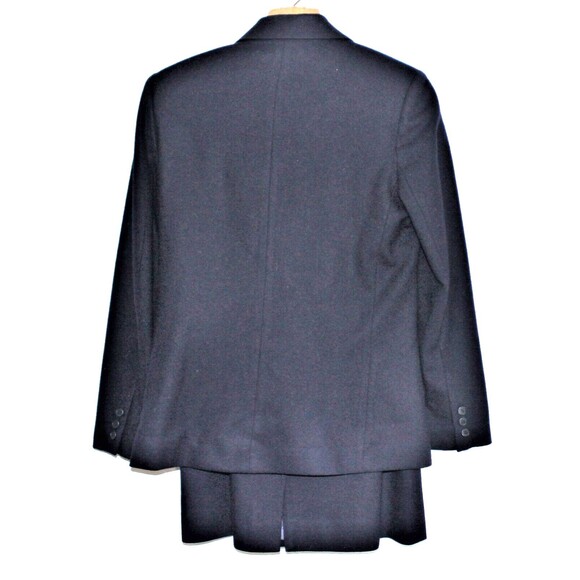 Vintage Lord & Taylor Woman's Size 6 Blue Skirt Suit Wool Blend - Picture 3 of 6